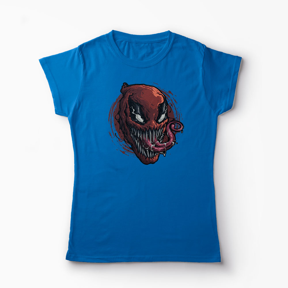 Tricou Venom-Pool - Femei-Albastru Regal